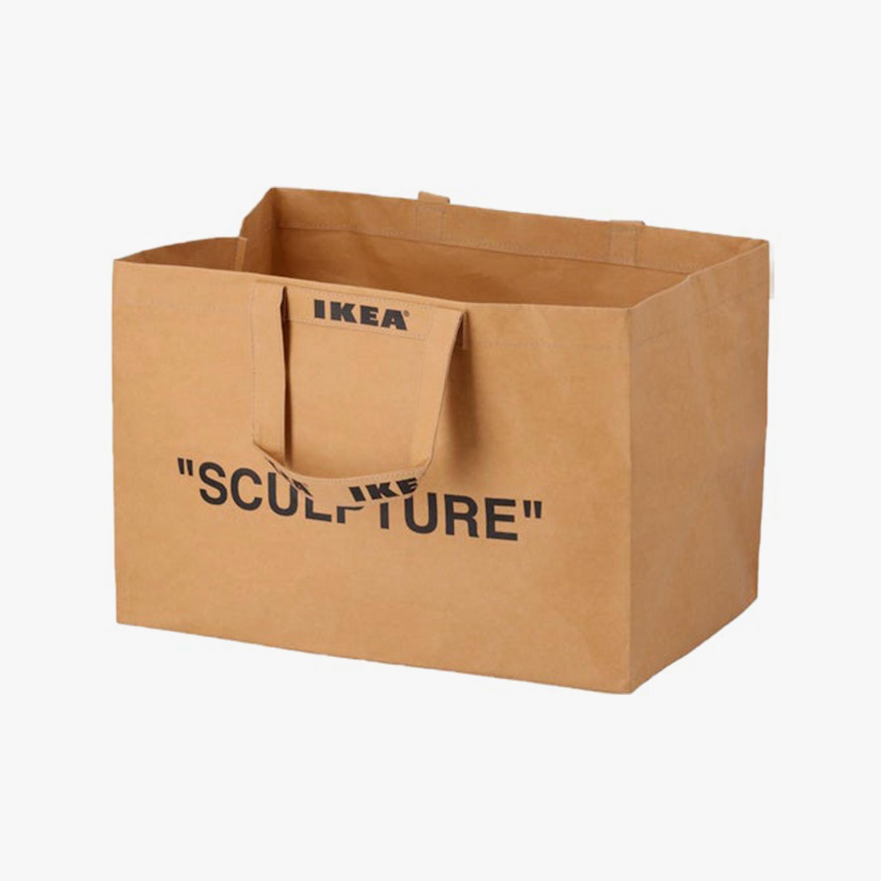 IKEA virgil abloh マルケラッド　ペーパーバッグ Virgil Abloh x IKEA MARKERAD Large Bag – WK®